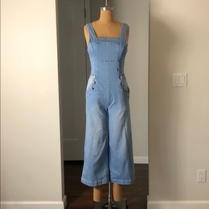 Rachel Roy denim jumpsuit